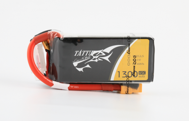 Tattu 1300mAh 11.1V 45C 3S1P FPV電池