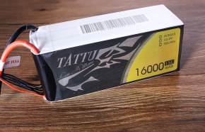 Tattu 16000mAh 15C 22.2V多軸航拍大疆零度智控無人機電池通用版