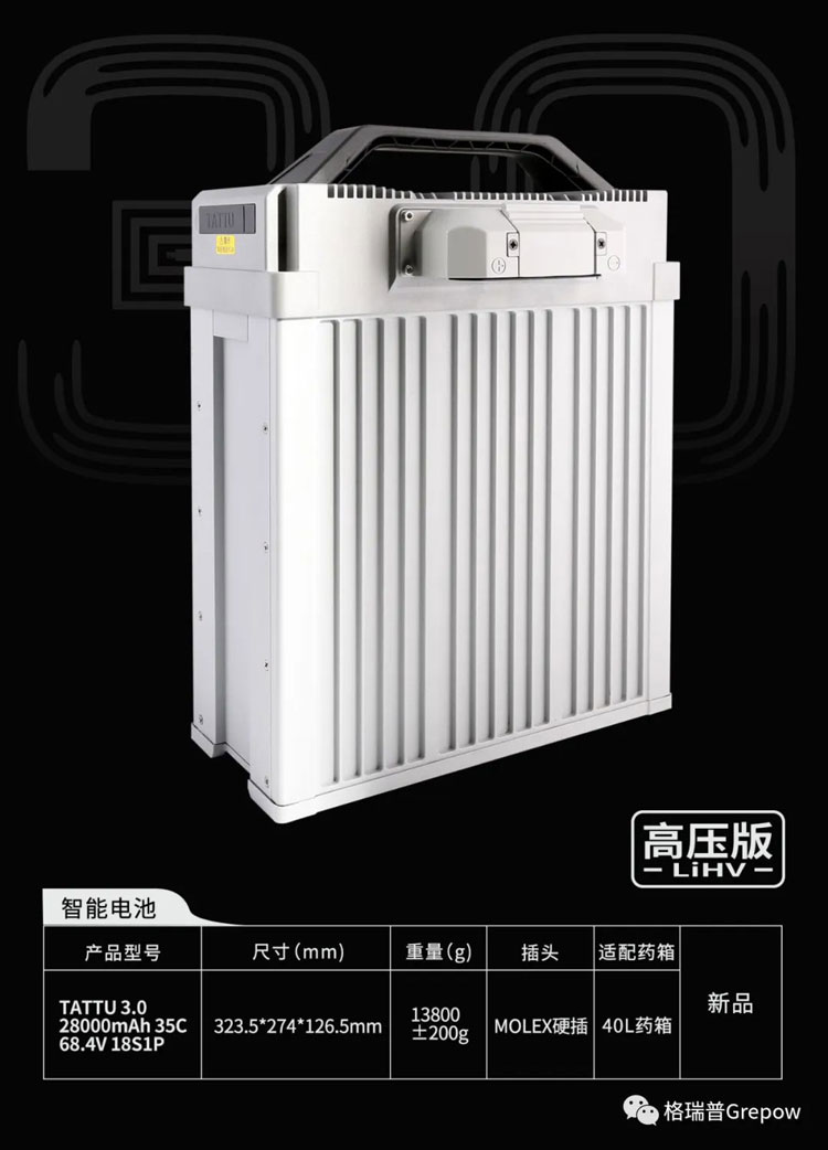 智能無人機電池