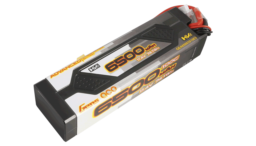 11.4V 6500mAh競技比賽RC電動車模電池 Gens Ace Advanced