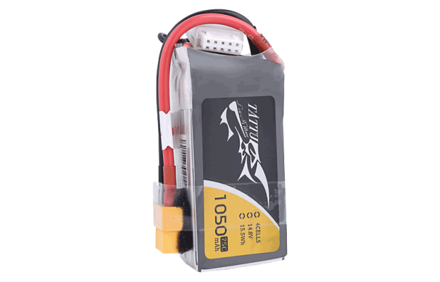 14.8Vfpv穿越機(jī)無人機(jī)電池 容量1050mAh 放電75C