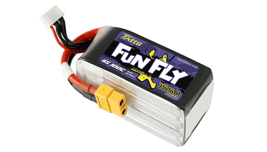 1550mAhfpv穿越無人機電池 14.8V支持100C放電電流