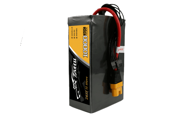 44.4V10000mAh軟包無人機(jī)鋰電池 放電倍率30C-tattu