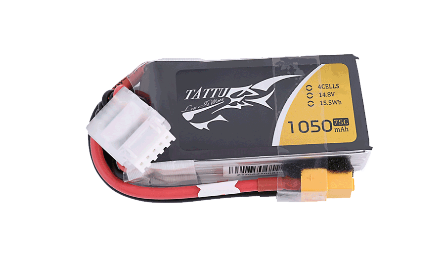 14.8Vfpv穿越機(jī)無人機(jī)電池 容量1050mAh 放電75C