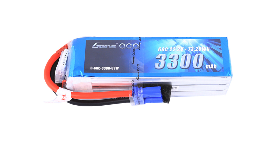 3300mAh航模飛機電池22.2V 60C 6S