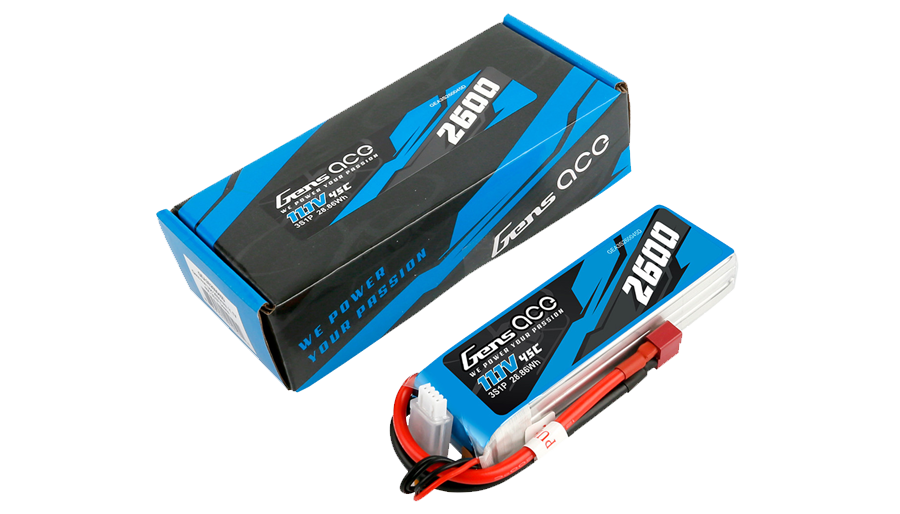 2600mAh航模直升飛機電池45C 11.1V