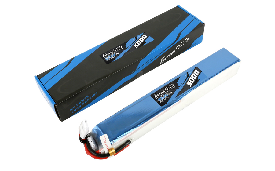 5000mAh44.4V電動模型直升機電池12S1P_支持60C放電