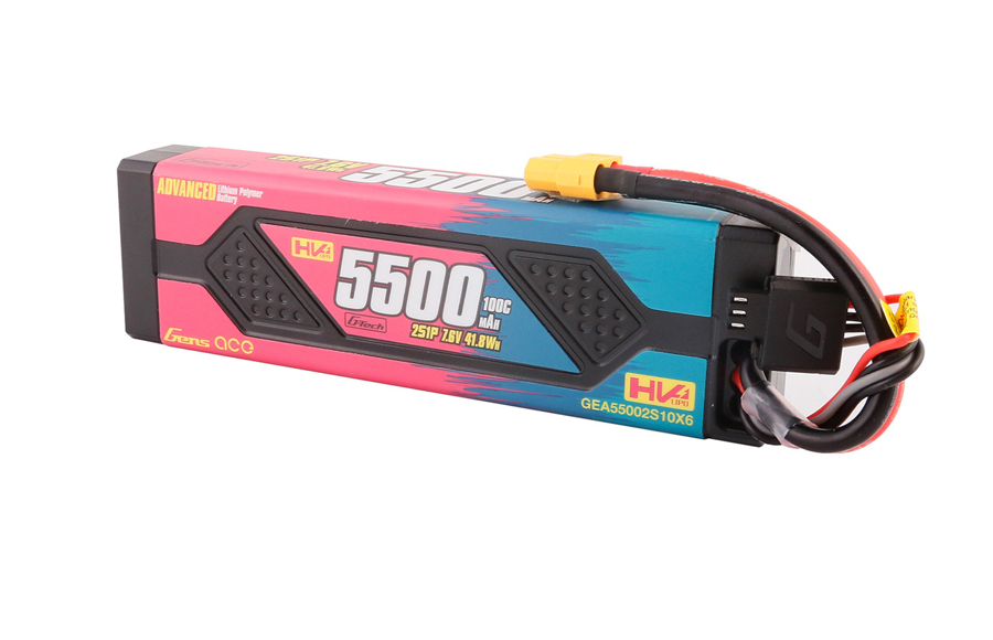 5500mAh電動模型賽車電池7.6V 放電100C
