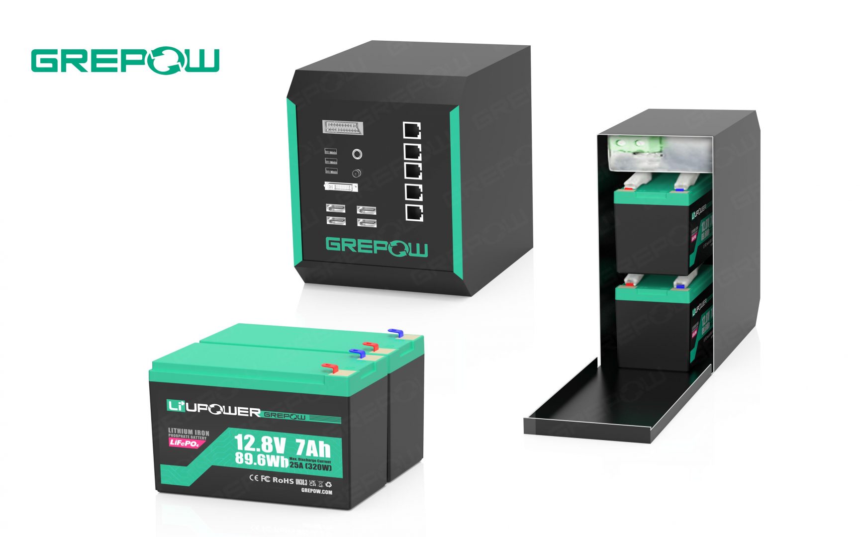 Din-Rail軌道式工業DC UPS不間斷電源電池