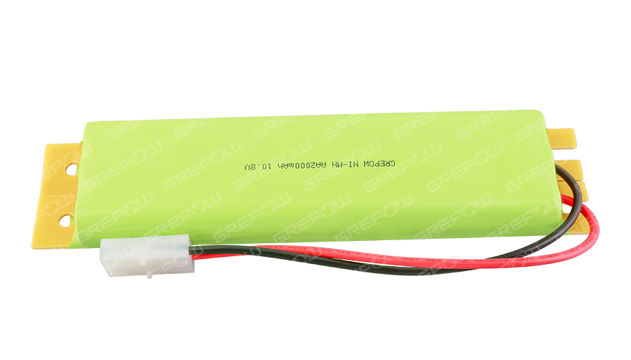 10.8V 2000mAh AA消防應急吸項燈高溫鎳氫電池