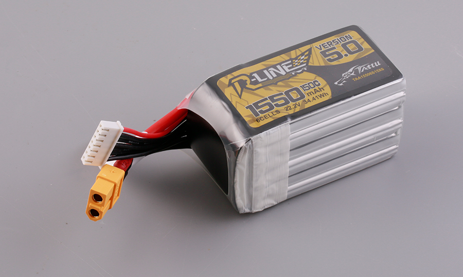 fpv比賽競速無人機電池1550mAh150C22.2V6S1P-TATTU-R-LINE5.0