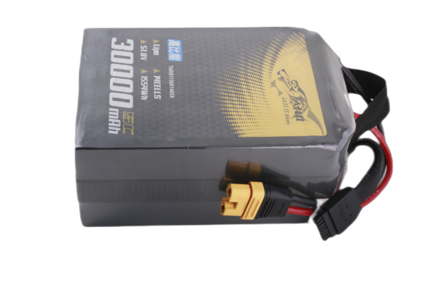30000mAh軟包無人機(jī)電池51.8V高比能半固態(tài)版14S1P_5C_AS150U-F