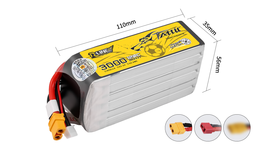 Tattu 無人機足球專用電池100/200/400系列