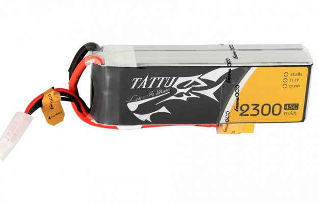 2300mAh無人機鋰電池 11.1V 45C_TATTU